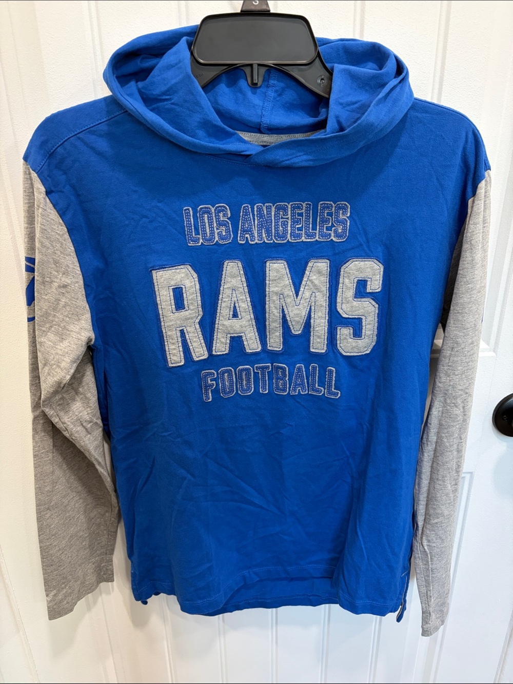 NFL Royal Blue Los Angeles Rams Pullover Hooded Tee